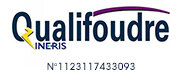 Logo Qualifoudre, numéro de certification 1123117433093